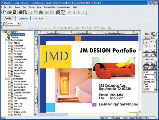 mylabel designer deluxe 9