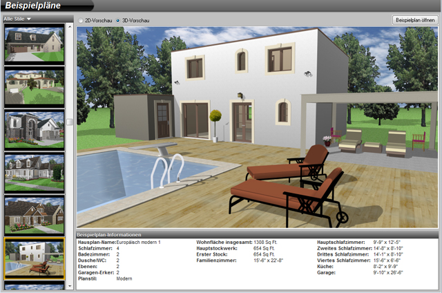 Fotorealistische Haus- und Gartenplanung für Ihren PC