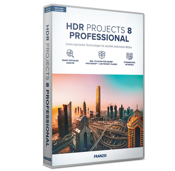 HDR projects 8 professional pour Mac