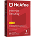 McAfee® Internet Security, Antivirus et sécurité Internet - 1 appareil - Abonnement 1 an