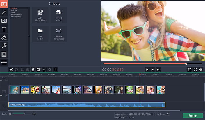Easily create, organize and share your videos