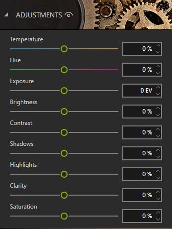 Settings module