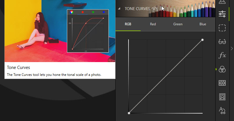 Tone Curves module