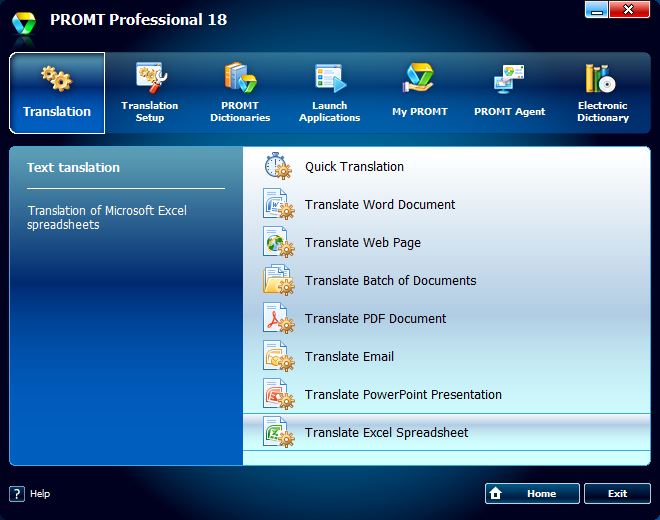 Promt Professional 19 is a business-level translator for professional, scientific, or educational activities.
