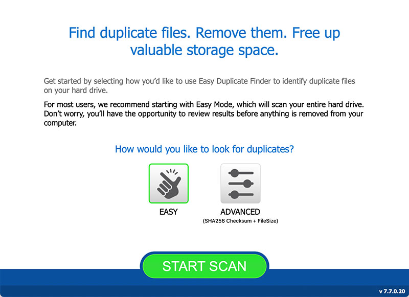 Delete duplicate files in a smart and easy way!